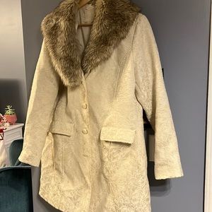 Fur collar Dress Coat